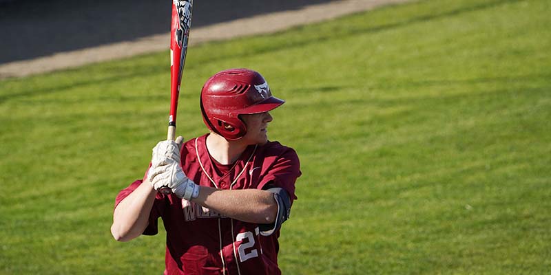 Rocco Granucci is ready to bat for the Bearcats.