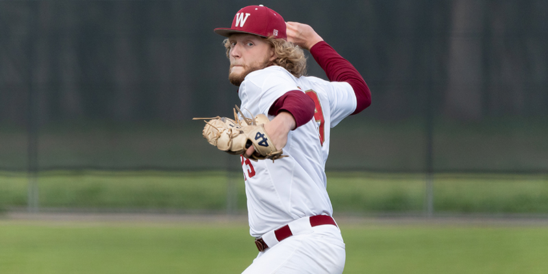 Brady Joyner prepares to throw a pitch for the Bearcats.
