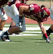 Willamette Rolls Past Lewis & Clark, 69-24