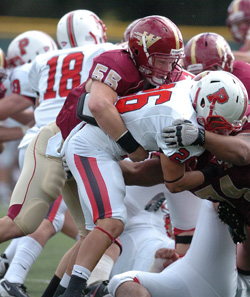 Rosselli is Chosen as NWC Football Defensive Student-Athlete of the Week