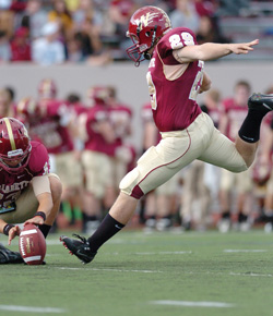 Derby is Selected as NWC Special Teams Student-Athlete of the Week
