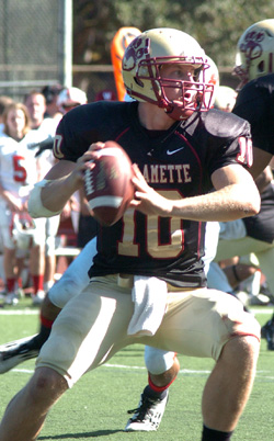 Bearcats Shut Out Loggers, 55-0, as Offense Gains 572 Yards