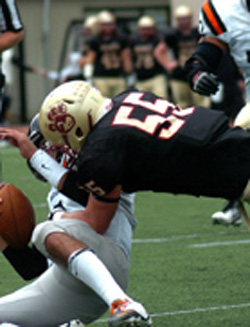 Nelson Repeats as NWC Defensive Student-Athlete of the Week