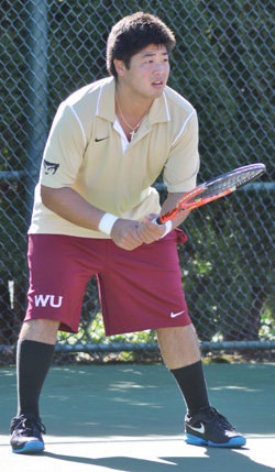 Wong Wins in Singles, but Middlebury, Ranked #14, Downs Bearcats, 8-1