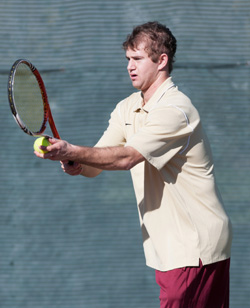 Time Change for Men's Tennis Match with Pacific Lutheran