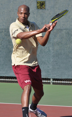 Willamette Downs Spokane, 6-0, in Men's Tennis Exhibition