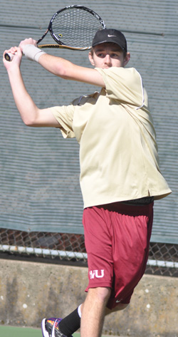 Willamette Falls to NCAA Division I Opponent Santa Clara in Men's Tennis