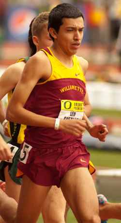 Castillo Earns NWC Men's Track Student-Athlete of the Week