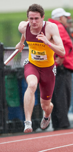 Willamette Track Teams Move Up in West Region Rankings