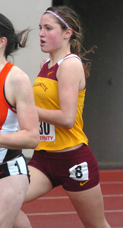 Freeby in Steeple, Rebol in 800-meter Run, Improve Times at Oregon Twilight
