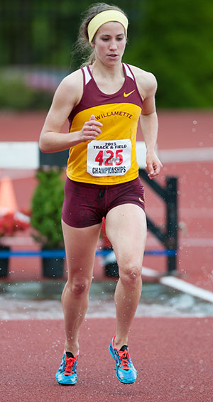 NCAA Qualifier:  Hannah Bressler in the 3,000-meter Steeplechase