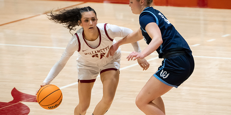 Danielle Morgan moves around a defender.