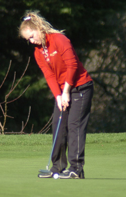 Weinhold is Tied for 5th and Bearcats are 2nd after First Day of Spring Thaw