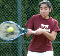 BCC Defeats Willamette 8-1 in Women's Tennis Exhibition