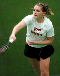 Willamette Downs Lewis & Clark in Women's Tennis Opener, 6-3