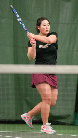 Willamette Battles Past Pacific, 7-2, in Women's Tennis