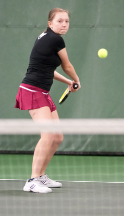 Bearcats Shut Out Mills in Women's Tennis Season Opener, 9-0