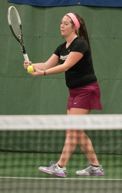 Gutierrez Falls to #1 Seed in Round of 16 at Ojai Tournament