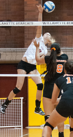 Bearcats Sweep #18 Loggers on Senior Night, 25-12, 25-15, 25-20